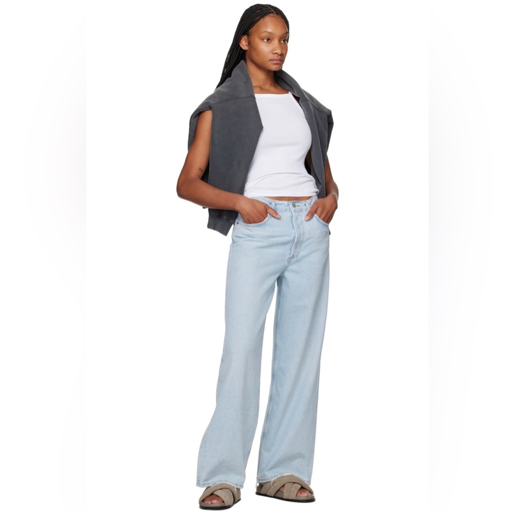 AGOLDE Low Slung Baggy Jeans in Fragment Sz 23